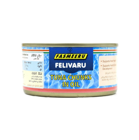 TUNA CHUNKS IN OIL 140G FELIVARU