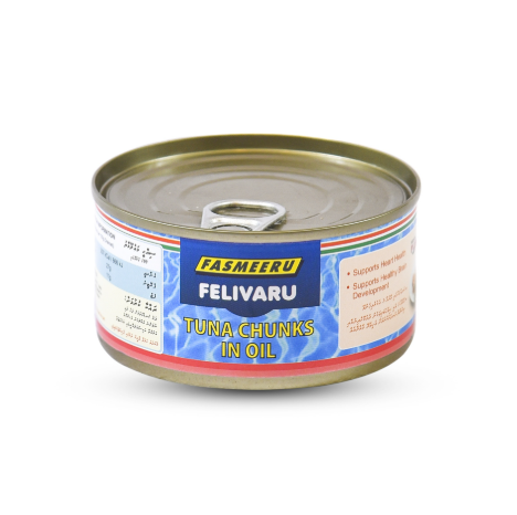 TUNA CHUNKS IN OIL  180G  FELIVARU