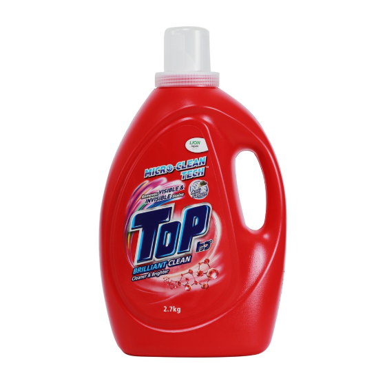 TOP LIQUID DETERGENT  2.5KG - RED